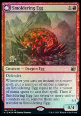 Smoldering Egg // Ashmouth Dragon [Innistrad: Midnight Hunt Prerelease Promos] | Grognard Games