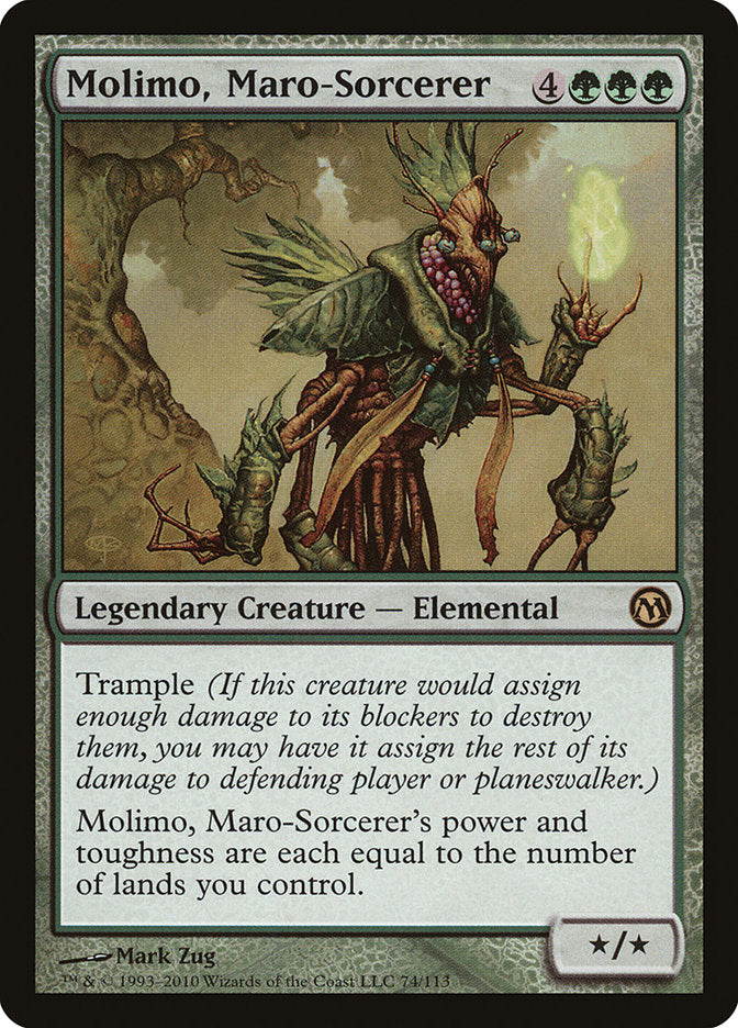 Molimo, Maro-Sorcerer [Duels of the Planeswalkers] | Grognard Games