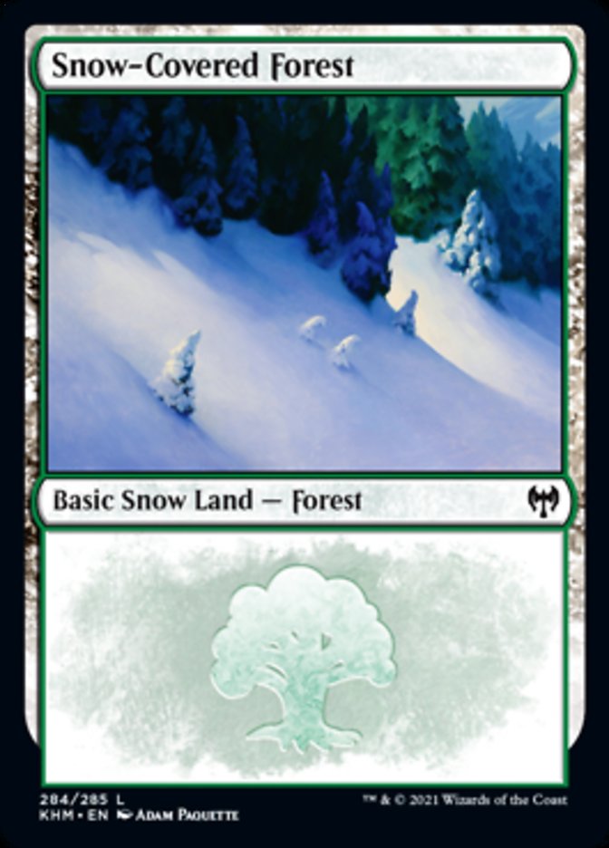 Snow-Covered Forest (284) [Kaldheim] | Grognard Games