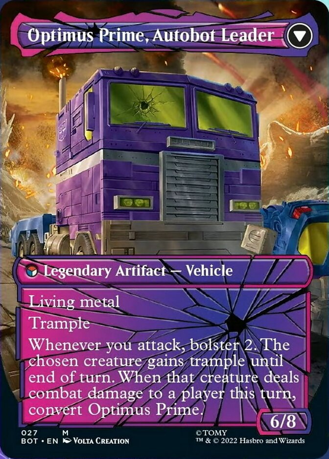 Optimus Prime, Hero // Optimus Prime, Autobot Leader (Shattered Glass) [Universes Beyond: Transformers] | Grognard Games