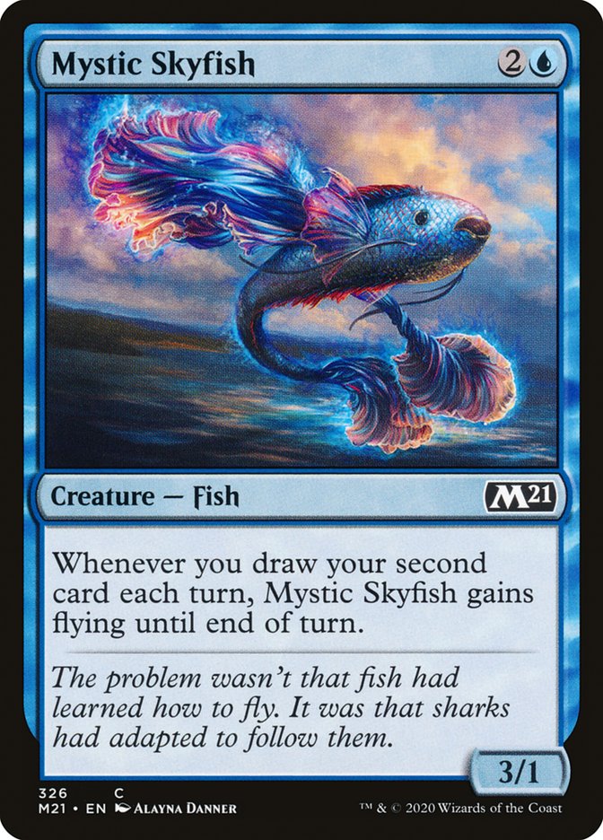 Mystic Skyfish [Core Set 2021] | Grognard Games