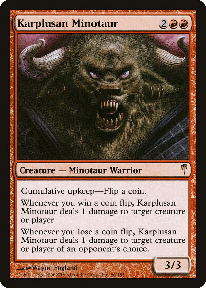 Karplusan Minotaur [Coldsnap] | Grognard Games