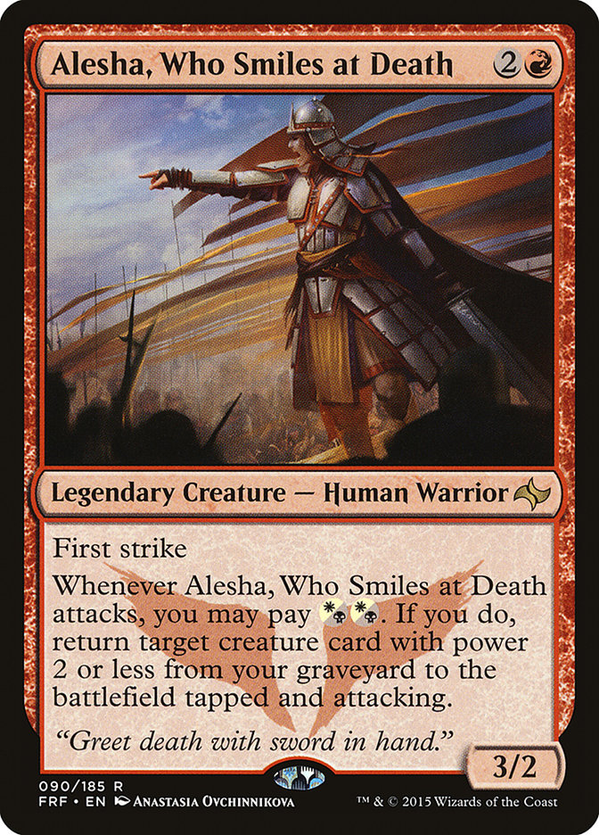 Alesha, Who Smiles at Death [Fate Reforged] | Grognard Games