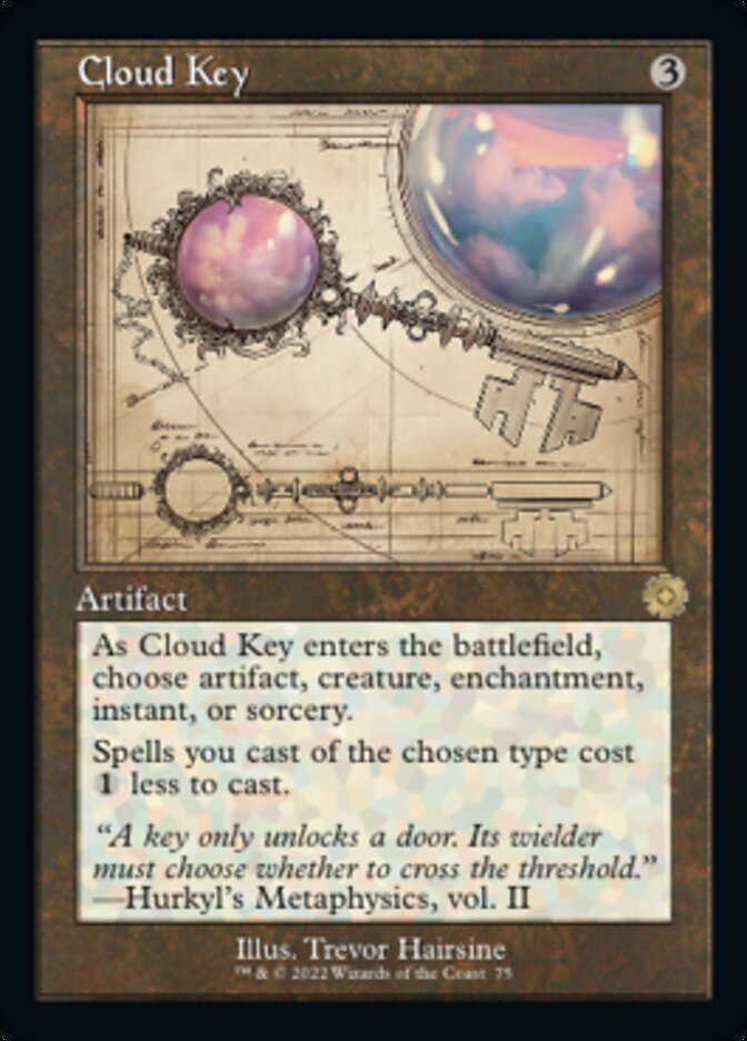 Cloud Key (Retro Schematic) [The Brothers' War Retro Artifacts] | Grognard Games