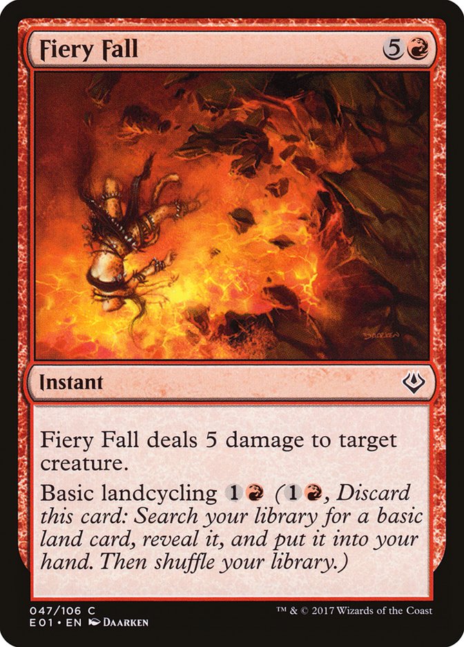 Fiery Fall [Archenemy: Nicol Bolas] | Grognard Games