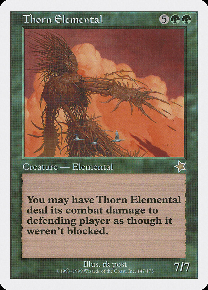 Thorn Elemental [Starter 1999] | Grognard Games