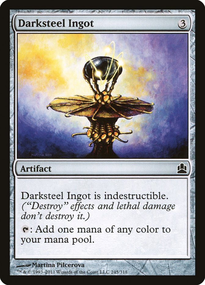 Darksteel Ingot [Commander 2011] | Grognard Games