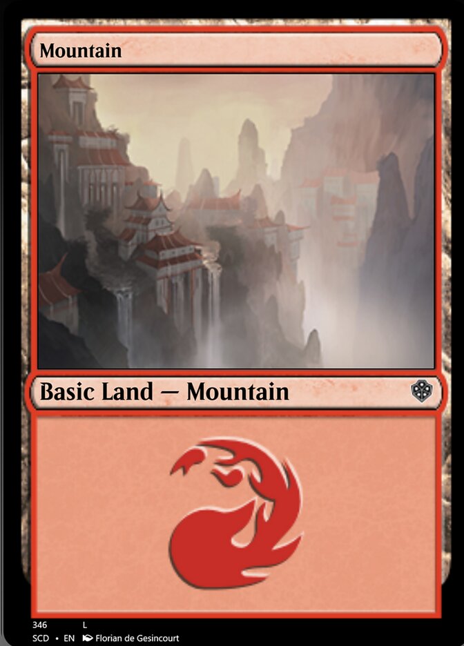 Mountain (346) [Starter Commander Decks] | Grognard Games