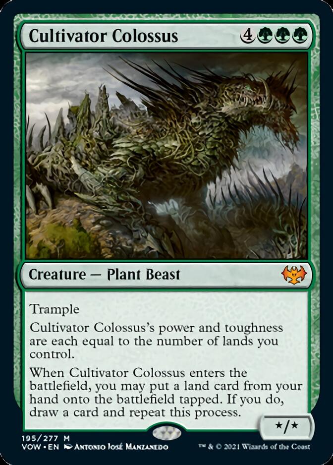 Cultivator Colossus [Innistrad: Crimson Vow] | Grognard Games