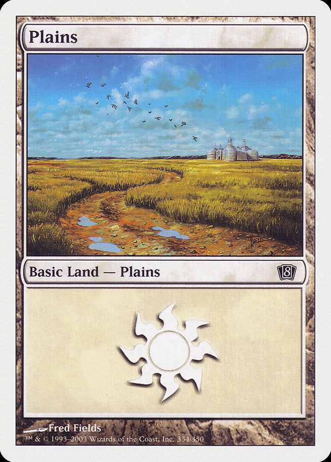 Plains (334) [Eighth Edition] | Grognard Games