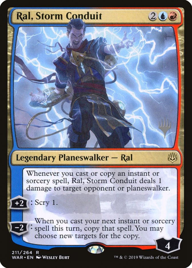 Ral, Storm Conduit (Promo Pack) [War of the Spark Promos] | Grognard Games