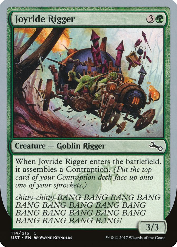 Joyride Rigger [Unstable] | Grognard Games