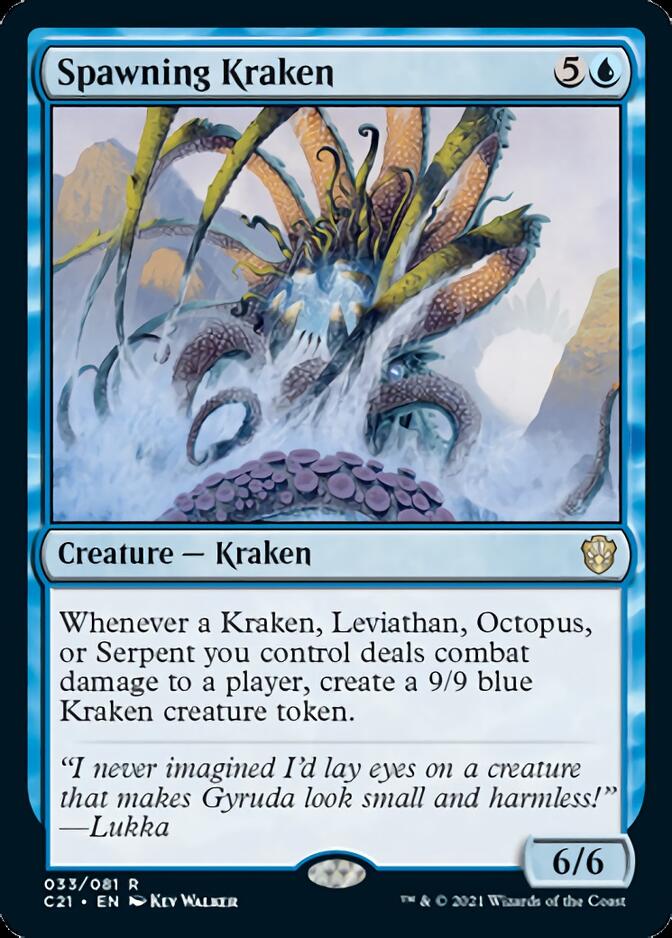 Spawning Kraken [Commander 2021] | Grognard Games