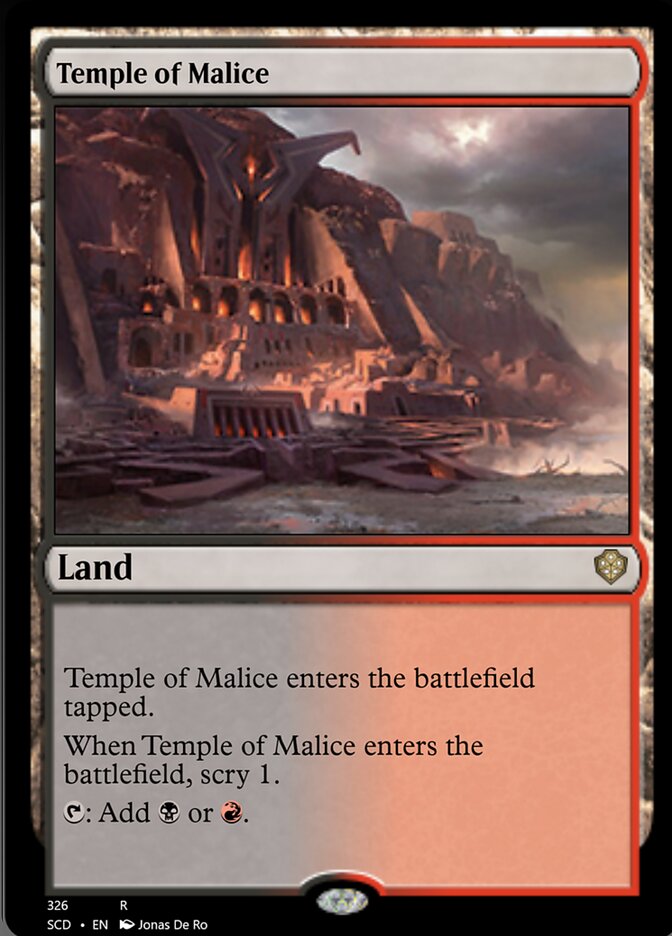 Temple of Malice [Starter Commander Decks] | Grognard Games