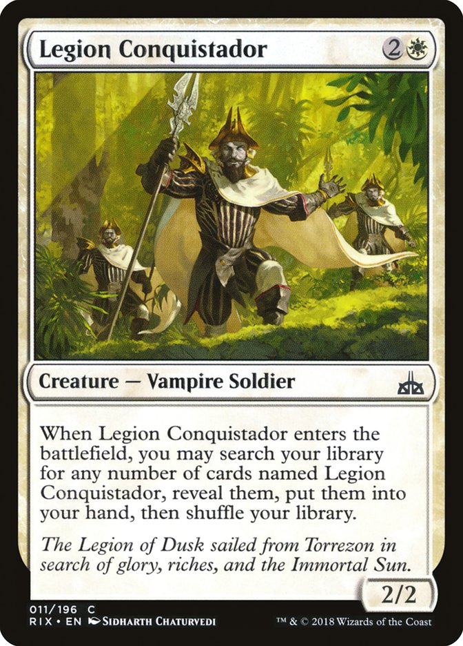 Legion Conquistador [Rivals of Ixalan] | Grognard Games