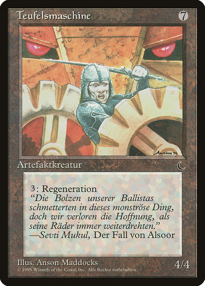 Diabolic Machine (German) - "Teufelsmaschine" [Renaissance] | Grognard Games