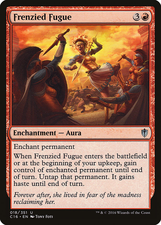 Frenzied Fugue [Commander 2016] | Grognard Games