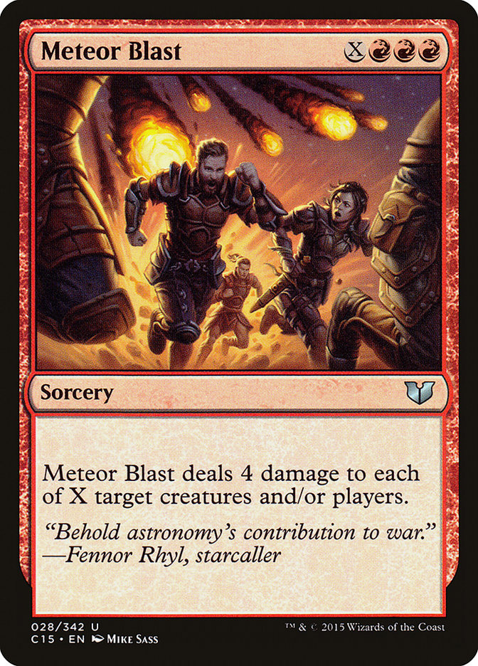 Meteor Blast [Commander 2015] | Grognard Games