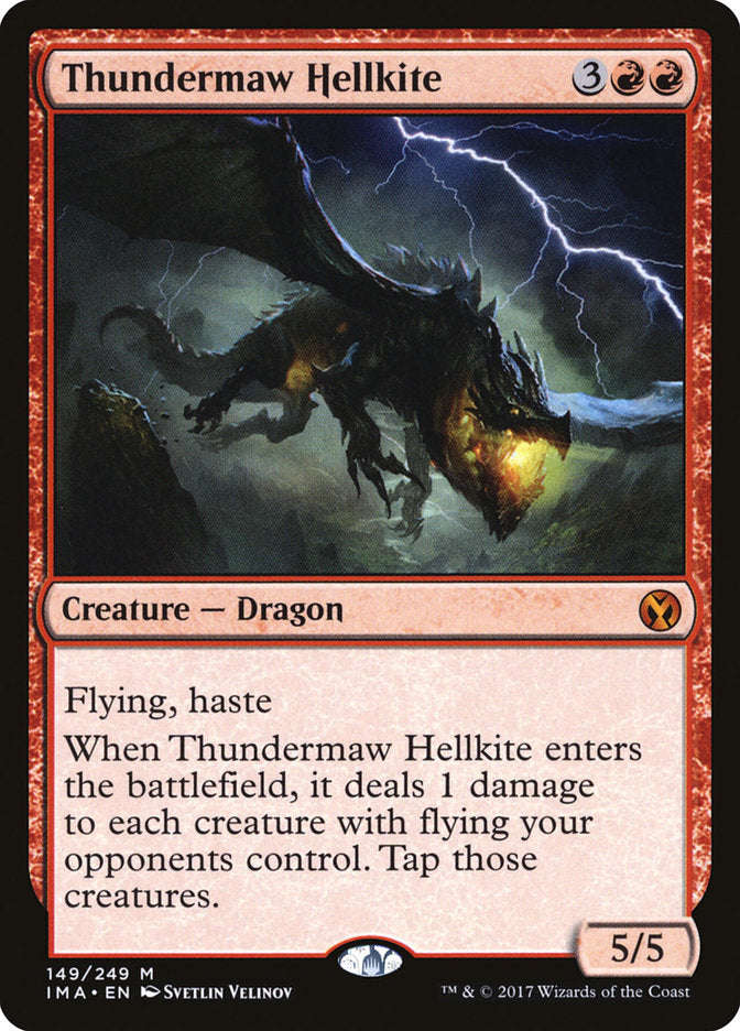 Thundermaw Hellkite [Iconic Masters] | Grognard Games