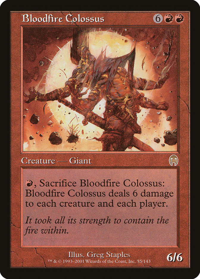Bloodfire Colossus [Apocalypse] | Grognard Games