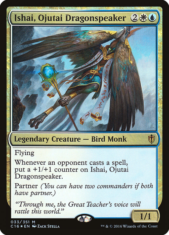 Ishai, Ojutai Dragonspeaker [Commander 2016] | Grognard Games