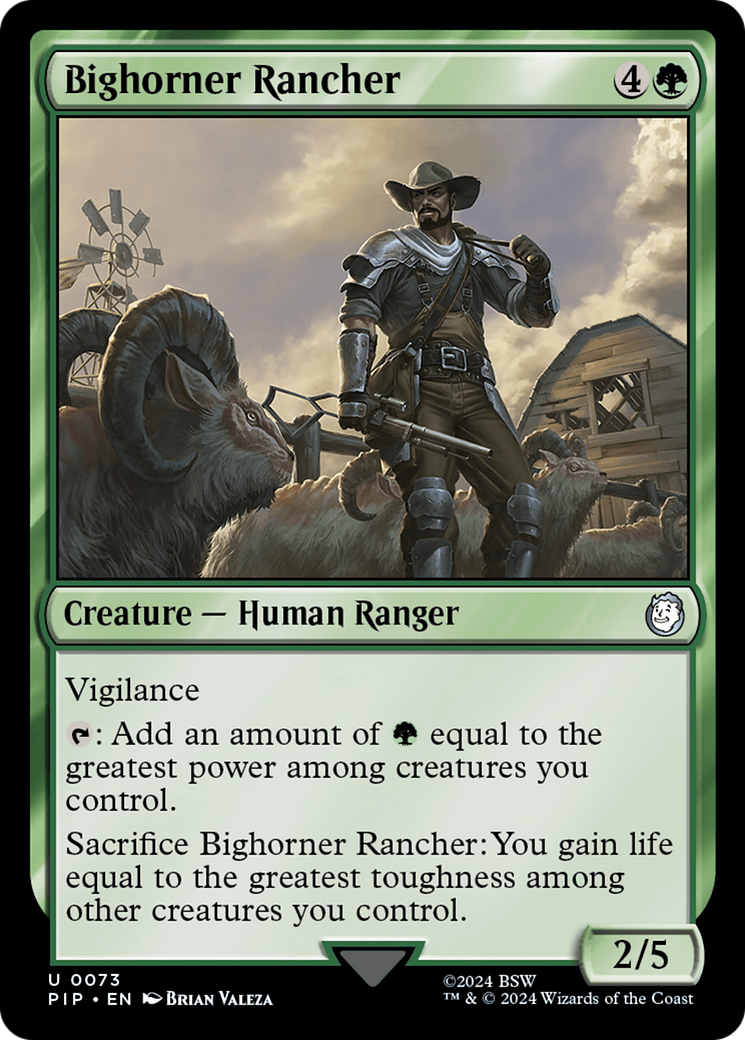 Bighorner Rancher [Fallout] | Grognard Games
