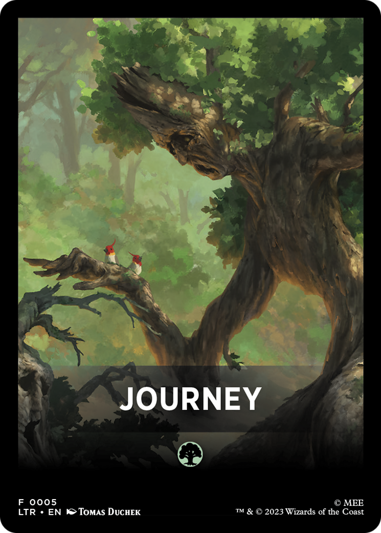 Journey Theme Card [The Lord of the Rings: Tales of Middle-Earth Tokens] | Grognard Games