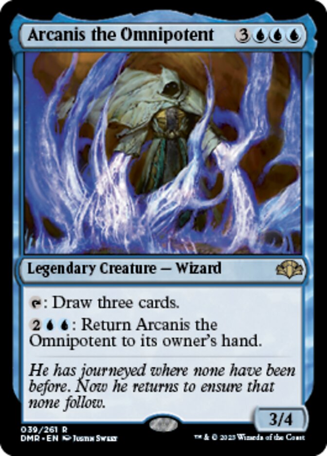 Arcanis the Omnipotent [Dominaria Remastered] | Grognard Games