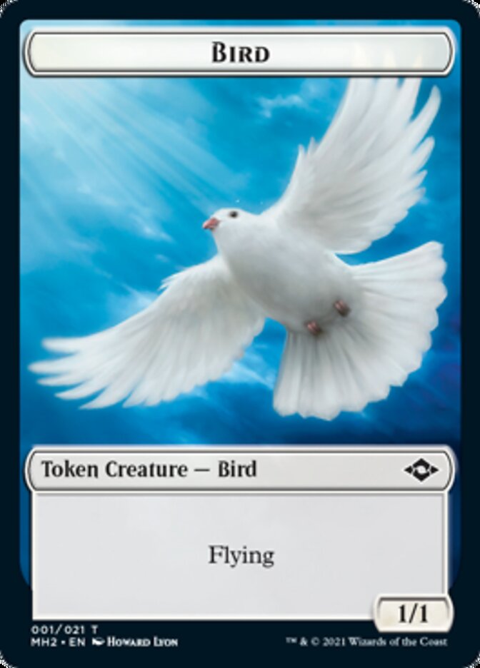 Bird Token // Treasure Token (20) [Modern Horizons 2 Tokens] | Grognard Games