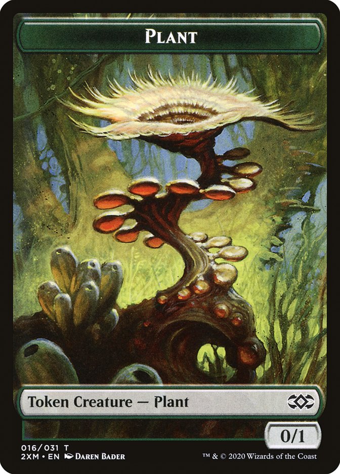 Plant [Double Masters Tokens] | Grognard Games