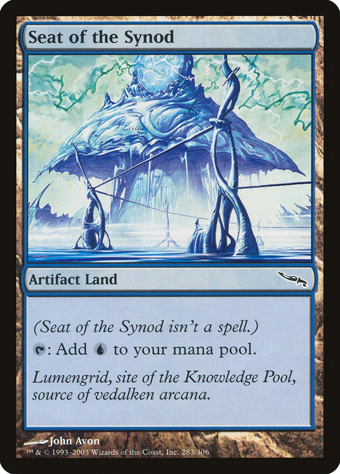 Seat of the Synod [Mirrodin] | Grognard Games