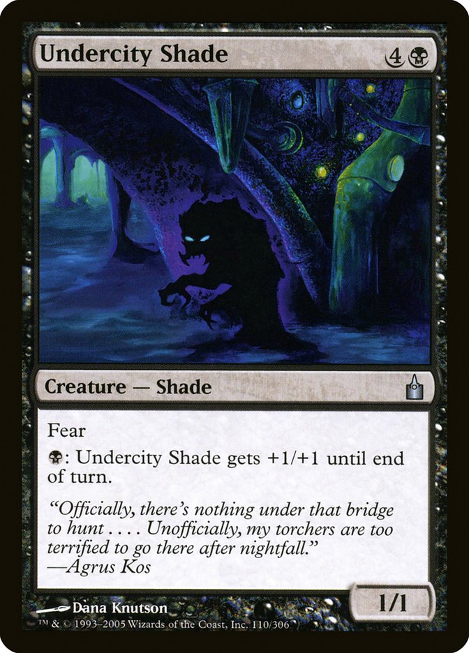 Undercity Shade [Ravnica: City of Guilds] | Grognard Games