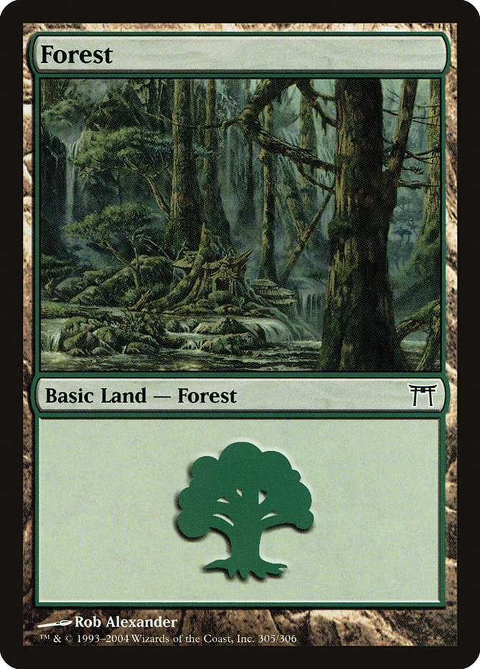 Forest (305) [Champions of Kamigawa] | Grognard Games