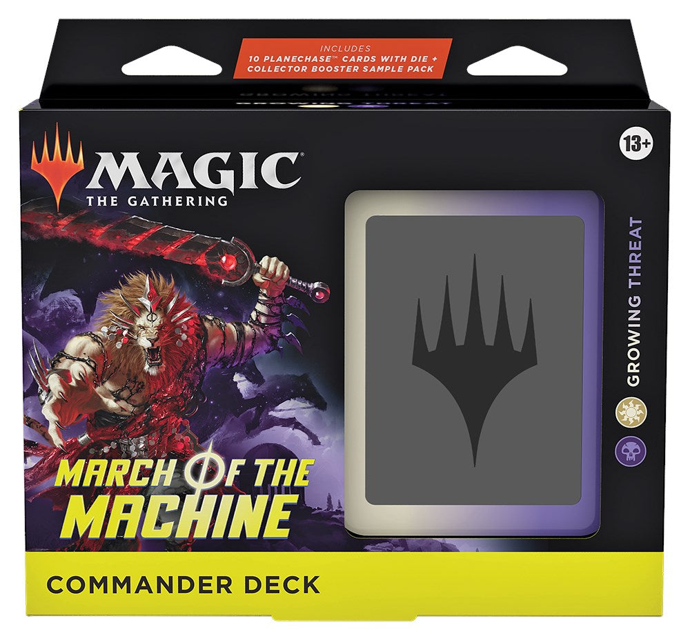 March of the Machine - Commander Deck (Growing Threat) | Grognard Games