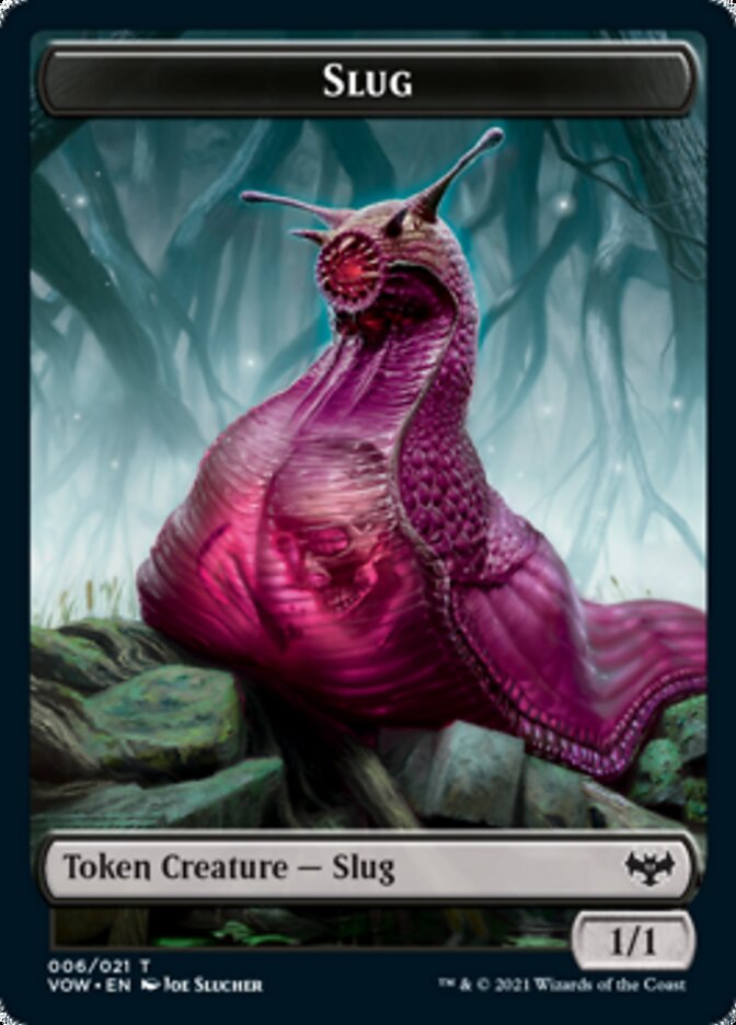 Slug Token [Innistrad: Crimson Vow Tokens] | Grognard Games