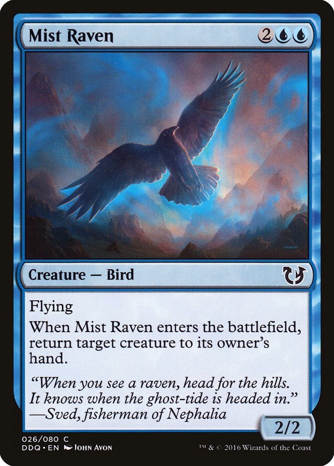 Mist Raven [Duel Decks: Blessed vs. Cursed] | Grognard Games