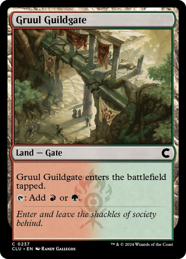 Gruul Guildgate [Ravnica: Clue Edition] | Grognard Games