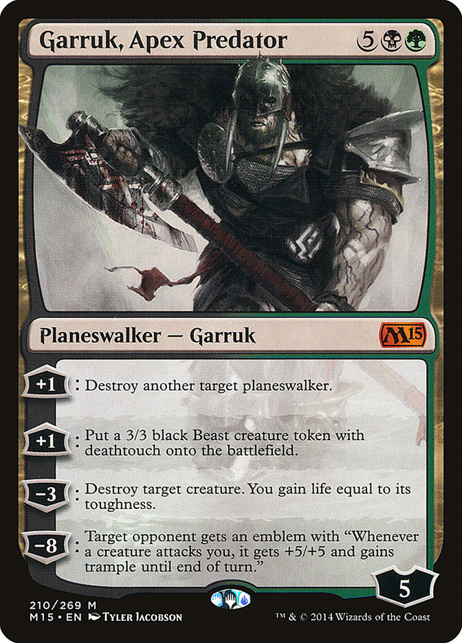 Garruk, Apex Predator [Magic 2015] | Grognard Games