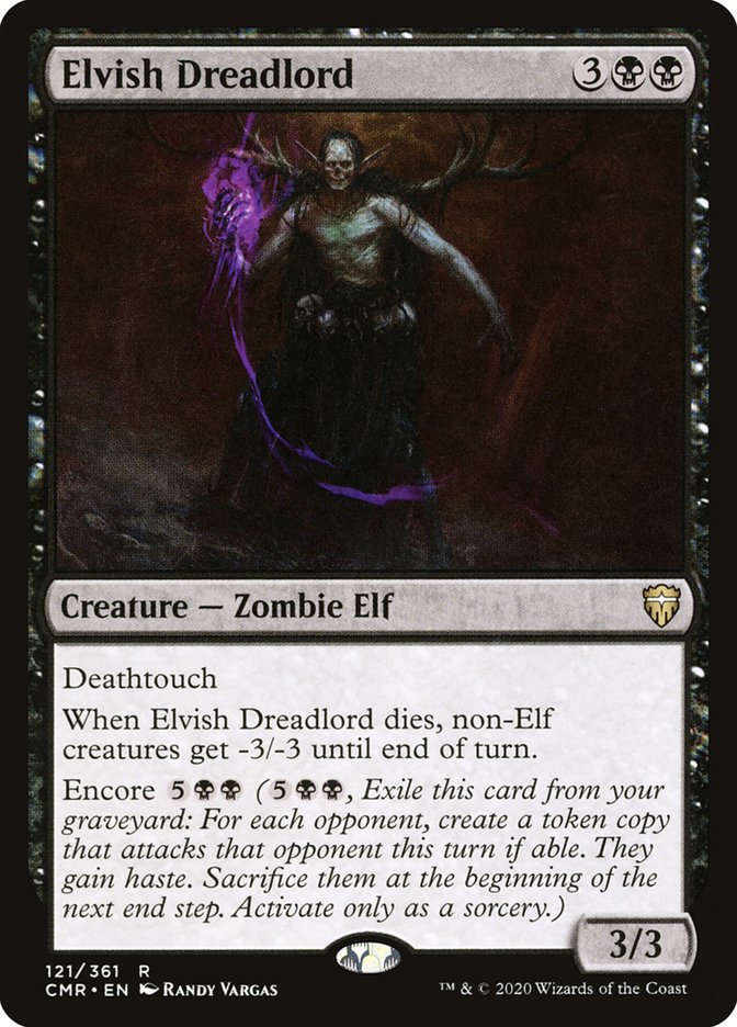 Elvish Dreadlord [Commander Legends] | Grognard Games