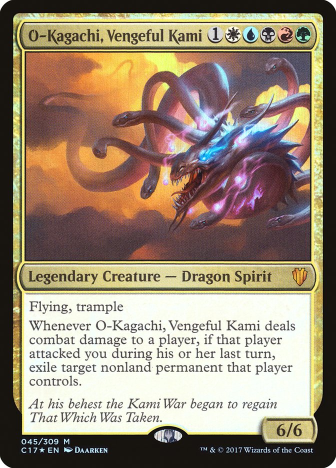 O-Kagachi, Vengeful Kami [Commander 2017] | Grognard Games