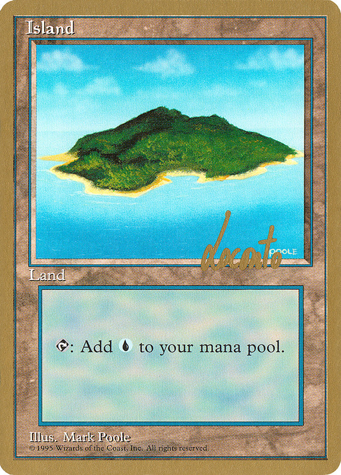 Island (ml367) (Michael Loconto) [Pro Tour Collector Set] | Grognard Games