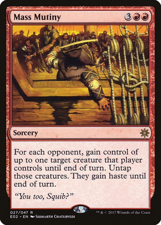 Mass Mutiny [Explorers of Ixalan] | Grognard Games