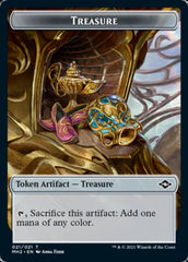 Crab Token // Treasure Token (21) [Modern Horizons 2 Tokens] | Grognard Games