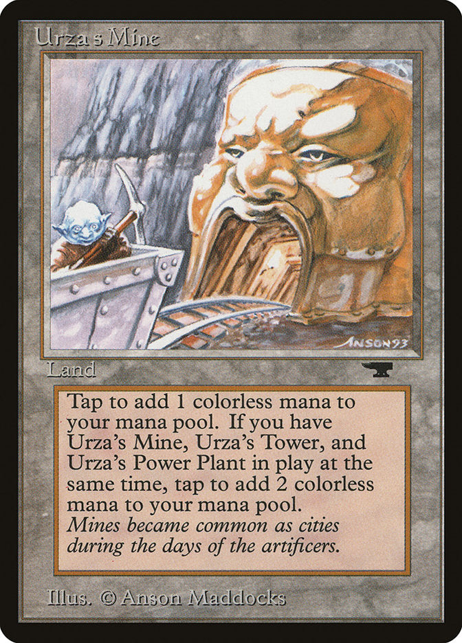 Urza's Mine (Mine Cart Entering Mouth) [Antiquities] | Grognard Games
