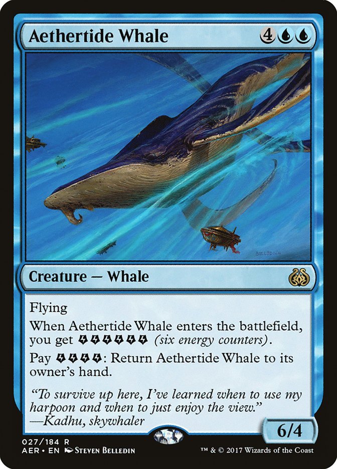 Aethertide Whale [Aether Revolt] | Grognard Games