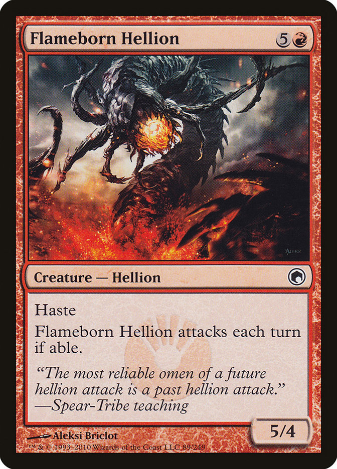 Flameborn Hellion [Scars of Mirrodin] | Grognard Games