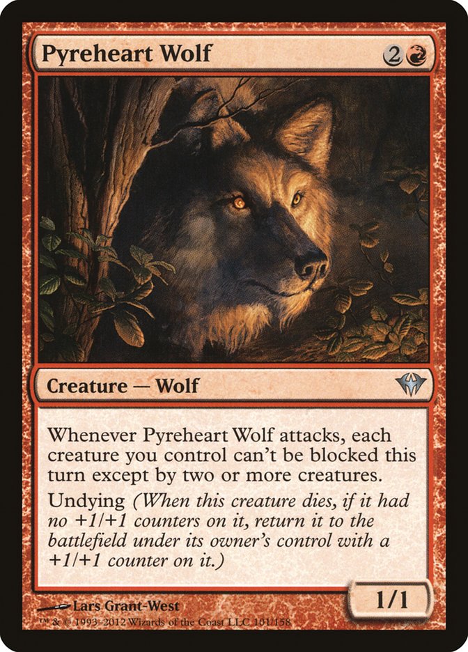 Pyreheart Wolf [Dark Ascension] | Grognard Games