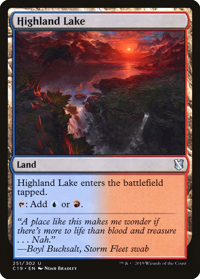 Highland Lake [Commander 2019] | Grognard Games