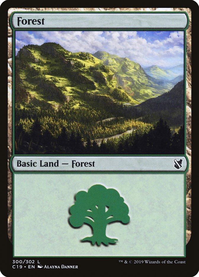 Forest (300) [Commander 2019] | Grognard Games