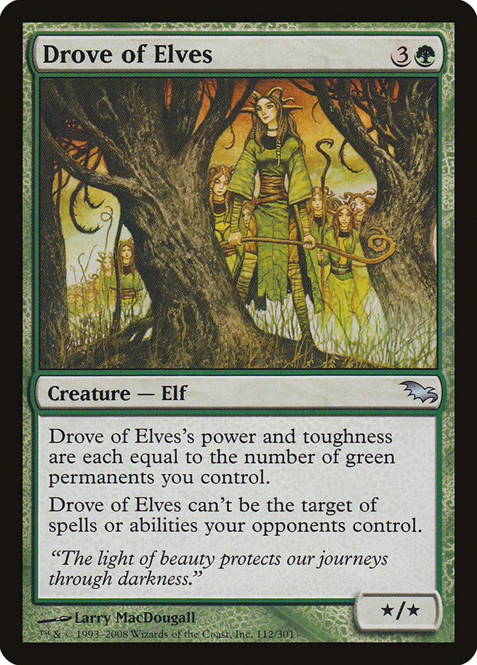 Drove of Elves [Shadowmoor] | Grognard Games